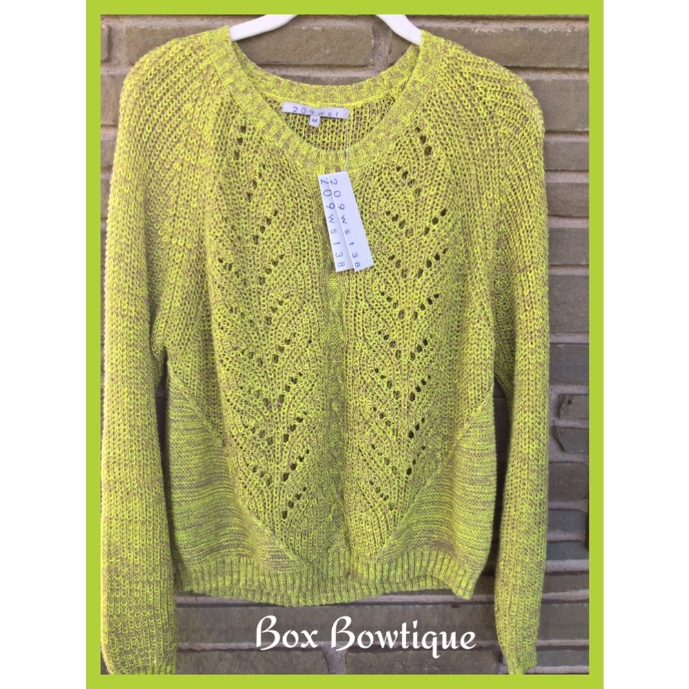 ⚜️New⚜️Cotton Crochet Sweater